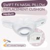 2 Pack Swift FX Nasal Pillow Cushion Medium Compatible with ResMed Swift FX CPAP Mask, Dual-Wall Pillows C Pap Replacement Supplies Part for Swift FX view 3