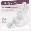 2 Pack Swift FX Nasal Pillow Cushion Medium Compatible with ResMed Swift FX CPAP Mask, Dual-Wall Pillows C Pap Replacement Supplies Part for Swift FX view 4