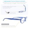 OLOMEE Round Reading Glasses for Women Men Classic Circular Readers +2.50 Stylish Lightweight Cheaters Glasses Spring Hinges 5 Pack view 4