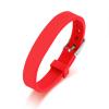 12 Pack-Type 1 Diabetes Medical Alert ID Bracelets 8mm Silicone Rubber Medical Alert ID Adjustable Belt Buckle Thin Wristband for Unisex view 3