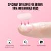 NOVO OVO Pre-cut Nail Shaped Repair Sheets Various Sizes with Slim File, Fixation & isolation layer, Bandage for Broken Nail-Surface, Recovery Protective layer for Acrylic, Easy to use 42 units view 2