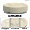 YACEYACE Paper Plates 3 Compartments - 150 Pack Biodegradable Bagasse Plates, Round Disposable Paper Plate for Party, Picnic, Catering, Home, BBQ view 3