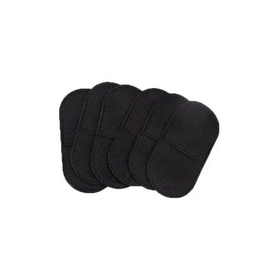 Eye Patch 6pcs Solid Color Reusable Non-Woven Eye Patch Eyeglasses Patches for Glasses(Black)