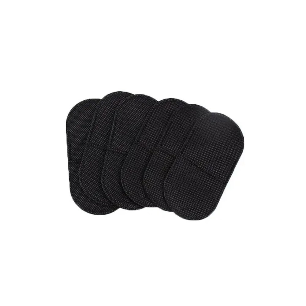 Eye Patch 6pcs Solid Color Reusable Non-Woven Eye Patch Eyeglasses Patches for Glasses(Black)