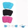 Eye Patch 6pcs Solid Color Reusable Non-Woven Eye Patch Eyeglasses Patches for Glasses(Black) view 3