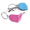 Eye Patch 6pcs Solid Color Reusable Non-Woven Eye Patch Eyeglasses Patches for Glasses(Black) view 4