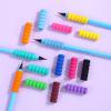 12Pcs Colorful Foam Pencil Grips, Writing Aid for Right and Left-Handed Use, Soft Slip-On Holders for Pens, Paint Brushes, Drawing and Handwriting (12) view 4