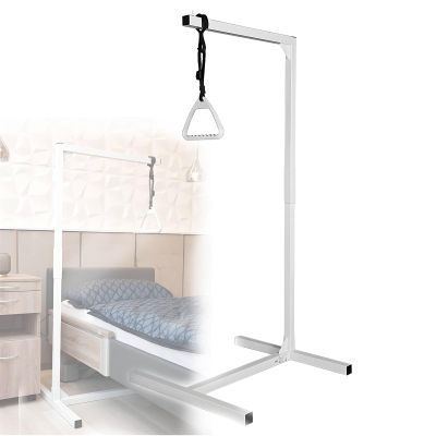 HuanSebesity Bed Mobility Aids Bedside for Elderly Disabled Pull up Assist Handles Get up Bariatric Handicap Rail Disability Adaptive Living Bed Sit Assistance Bed Helper