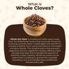 SWAD (Laung) Whole Cloves 28oz (800g) Premium Aromatic Spice from India|Natural Aroma Ideal for Cooking, Baking Tea, Pomander Balls & Potpourri & Home Remedies NON-GMO|Kosher|Vegan|Gluten Friendly view 3