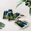 Cotton Muslin Bag 8 Pack Drawstring Gift Bags Reusable Fireflies Forest Gift Pouches for Party Favors Jewelry Spice Sachet Birthday Party Bridal Shower Wedding Home Storage 5 X 7 Inch view 4