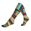 Nuzjahu Bookshelves Full of Books for Compression Socks for Women and Men Best Support for Nurses Running view 1