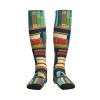 Nuzjahu Bookshelves Full of Books for Compression Socks for Women and Men Best Support for Nurses Running view 4