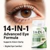 Evervision 14-in-1 Advanced Eye Formula - Eye Vitamin and Mineral Supplement for Eye Health - 60 Capsules (1pc) view 2