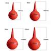 30/60/90/120ml Ear Syringe Washing Ball Rubber Suction Bulb for Laboratory Use - Red,1pcs(30ml) view 2
