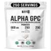 Alpha GPC Powder Alpha-Phosphorylcholine Choline Supplement Unflavored, Fine Powder for Smooth Mixing Non-GMO Vegan Additive-Free Gluten-Free, 150g (5.3 oz) view 1