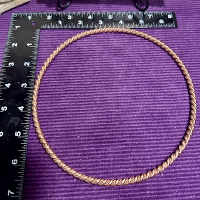 Tensor Ring for Smart Meters, Copper Twisted Wire, EMF Protection Device (6.5)