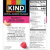 KIND ZEROg Added Sugar Keto Snack Bars, Low Sugar, Gluten Free, Raspberry Vanilla Chashew, 5 Count view 3