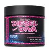 DIESEL DIVA Pre Workout Powder Energizer, Potent Mental Focus, Endurance with Caffeine, Green Tea, Beta Alanine, B-Vitamins, BCAAs (Blue Raspberry) view 1