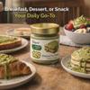 Belgico Pistachio Cream Spread (30% Pistachio) Sweetened Paste for Dubai Chocolate Bar Filling, Kataifi & Baking Smooth Nut Butter for Lattes & Desserts 14oz (pack of 2) view 2