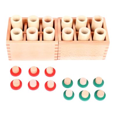 Guohetuk Sound Cylinders Sensorial Material for Birthday Gifts