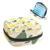 Sanitary Napkin Storage Bag, Lemon Tampons Holder for Purse, Menstrual Cup Pouch, Sanitary Pad Holder, Soft Period kit Bag for Women Girls Teens view 1