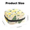 Sanitary Napkin Storage Bag, Lemon Tampons Holder for Purse, Menstrual Cup Pouch, Sanitary Pad Holder, Soft Period kit Bag for Women Girls Teens view 2