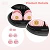 Vestamore Reusable Silicone Earplugs for Sleep, Soft Noise-Canceling Ear Plugs, Two Pairs of Tips Included for Custom Fit view 3