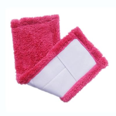 12X40cm Mop Cloth Coral Fleece Thickened Flat , Replace Household Company Cleaning