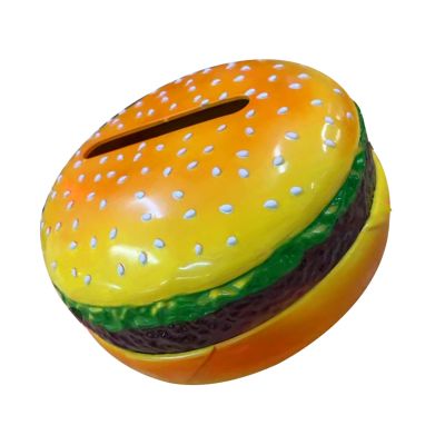 Hamburger Designs Paper Storage Box Stylish Living Room Accent Sturdy Materials Home Decoration Tissue Case
