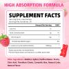 YUULAI Pack of 2 L-Lysine 1000mg Gummies for Adults & Kids, Essential Amino Acid Supplement for Lips & Oral Health, Boost Immune & Collagen & Calcium, Sugar-Free, Raspberry Flavor, 120 Count view 2