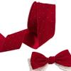 10Yard Velvet Ribbon 2.36Inch Single Face Spool Satin Velvet Ribbon for Gift Wrapping, Xmas Bow Making, Wedding Decor, Home Decor, DIY Crafts Floral Arrangement Decor view 1