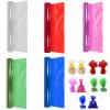 Anenog 2Pcs Cellophane Wrap Roll Transparent Colored Cellophane Wrap Roll Cellophane Paper Rolls for Gift Baskets, Treats, DIY Crafts, Christmas Gifts Packaging(White) view 1