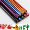 Anenog 2 Roll Cellophane Wrap Roll 40CMx30M Cellophane Wrap Roll Colorful Waterproof Cellophane Wrapping Paper For Festive Gift Box Packaging Heavy-duty Diy(Pink) view 2