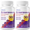 300 Billion AFU Akkermansia Probiotic | Supplement for Women & Men, Akkermansia Muciniphila for Akkermansia, Digestive, Gut, Immune, Enhances Gut Digestive Lining function, Akka Superbiotics - 2 Packs view 1