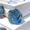 CHYIFSHIYM Natural Labradorite Rose Carving 1.51.4in Handcrafted Healing Crystal Flower for DIY Jewelry, Pendant, and Home Energy Dcor view 3