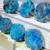 CHYIFSHIYM Natural Labradorite Rose Carving 1.51.4in Handcrafted Healing Crystal Flower for DIY Jewelry, Pendant, and Home Energy Dcor view 4