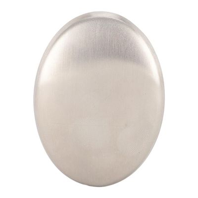 Chiffonade Stainless Steel Soap Metal Odor Remover Soap Eliminating Smells Fish, Garlic, Onion froms Hands for Kitchen(1pc)