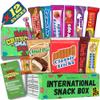 BAZARBUL International Snack Box, 12+ Global Snacks and Treats, Universal Snacking Experience Gift Box for Adults, Teens and Kids (Mini, 12, Count) view 1