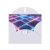 WXXWXD glow grid Printed White Greeting Cards - with Envelopes, 6x4 inches, suitable for holiday parties, birthdays, weddings and events view 1