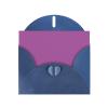 WXXWXD Peach-like color Printed Blue Greeting Cards - with Envelopes, 6x4 inches, suitable for holiday parties, birthdays, weddings and events view 1