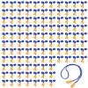 220 Pairs Orange Silicone Ear Plugs with String, Reusable Earplugs Individually Wrapped, 25dB NRR Corded Ear Plugs Hearing Protection Earplugs Noise Reduction for Work Sleep Sports Study view 1