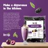 Berrilys Premium Dried Plums 3 lb (48 oz) Naturally Sweet & Juicy Pitted Prunes, No Added Sugar, Non-GMO, Gluten-Free, Rich in Fiber & Antioxidants Perfect Healthy Snack & Baking Ingredient view 3