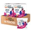 Pure Organic Twisted Fruit Bites, Kids Snacks, Fruit Snacks, Blueberry Raspberry (16 Pouches) view 1