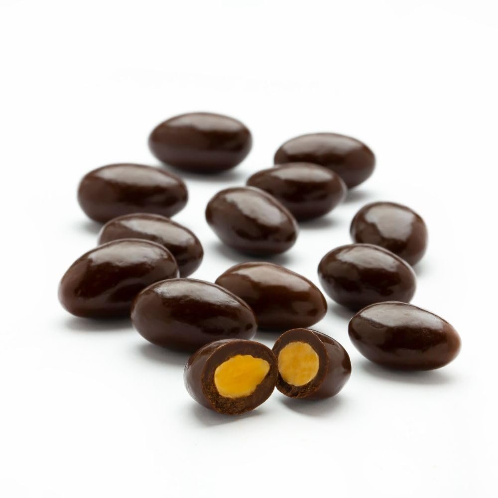 Dark Chocolate Almonds - 3 Pound (48 Ounces) - Gourmet Candy by CandyKorner
