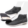 Womens Arch Support Walking Shoes, Mens Adjustable Winter Warm Diabetic Fleece Boots, Wide Memory Foam Shoes, Non-Slip Footwear for Arthritis, Swollen Feet view 1