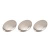 Chiffonade Stainless Steel Soap Metal Odor Remover Soap Eliminating Smells Fish, Garlic, Onion froms Hands for Kitchen (3pcs) view 3
