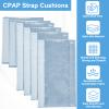 7 PCS Satin CPAP Strap Covers, Comfortable CPAP Mask Strap Covers (Sky Blue) view 3