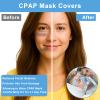 7 PCS Satin CPAP Strap Covers, Comfortable CPAP Mask Strap Covers (Sky Blue) view 4