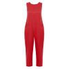 vastwit Women Unisex Physiotherapy Long-Term Bedridden Patients Acupuncture Sleepwear Bedroom Dementia Clothes Red Medium view 3