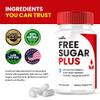 (2 Pack) Free Sugar Plus Capsules, FreeSugar+ Blood Balance Health Pills, Advanced Loss Support Formula, Maintain Energy Supplement, Reduce Appetite and Slow Digestion, Healthy Body Reviews (120 ct) view 4